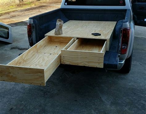 truck bed tool box diy